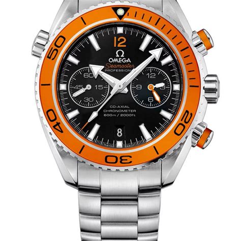 omega planet ocean orange chronograph